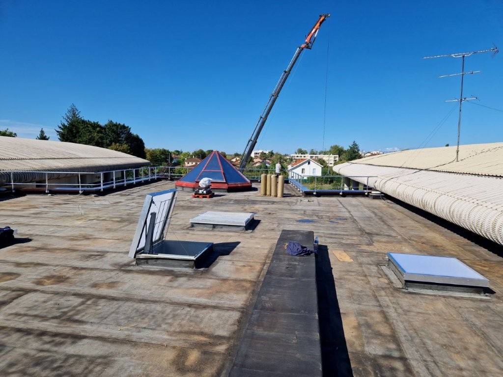 Réfection étanchéité sur toiture