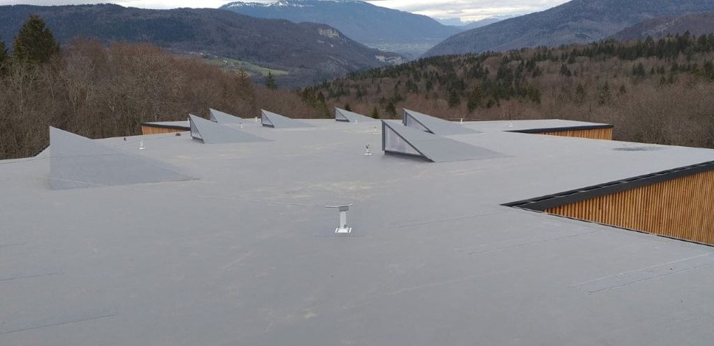 Étanchéité en membrane PVC
